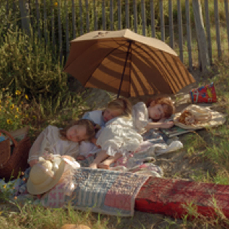 Girls napping