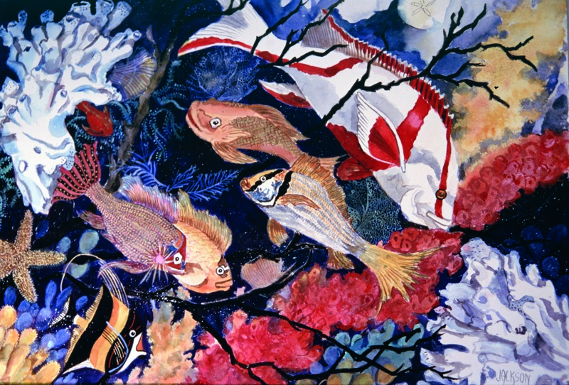 NPI-3554-Fish Scene