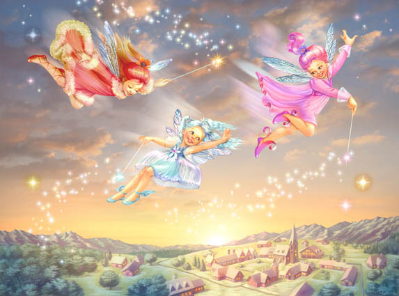 Sunset Fairies