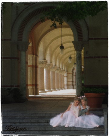 Two Ballerinas in White