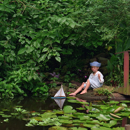 Sailboat at the Pond