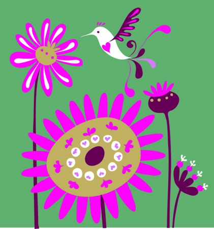 Bird Flowers