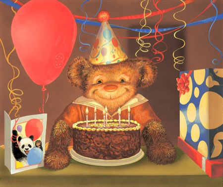 TDBR028 Birthday Bear