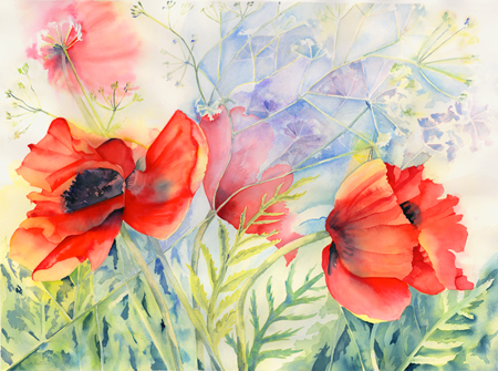 Poppies, Interlaced with Kecksy