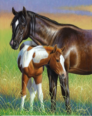 NPI-21490078 Mare and Foal