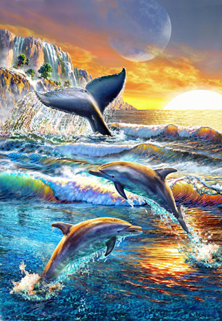 Whale and Dolphins