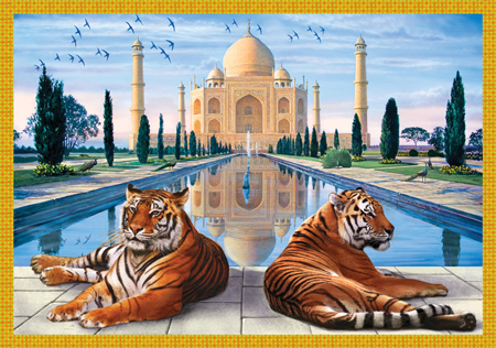 Taj Mahal Tigers