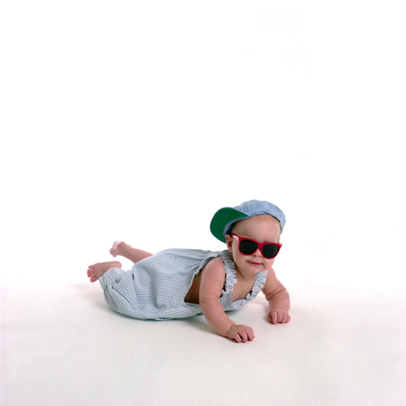 Cool Baby in Sunglasses