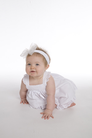 Baby in White Frills