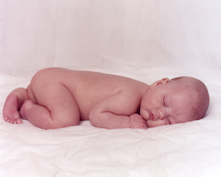 Baby Asleep on Front