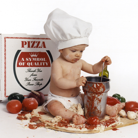 Baby Pizza Chef