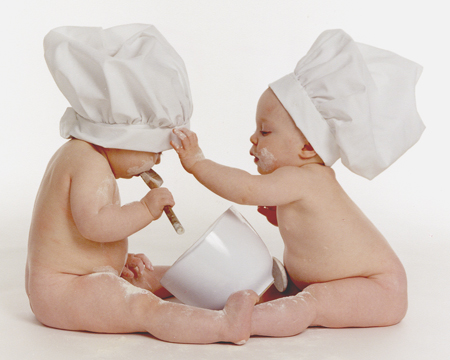 Kitchen Baby Mischief