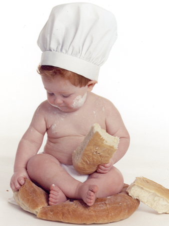 Baby on Loaf