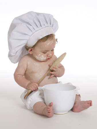 Sitting Baby Chef