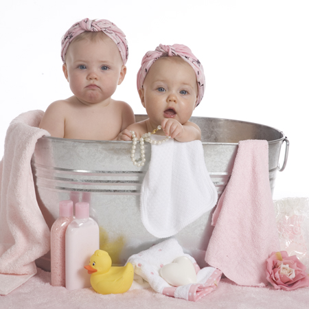 Toddlers at Bathtime