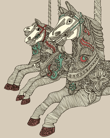 Carousel Horses