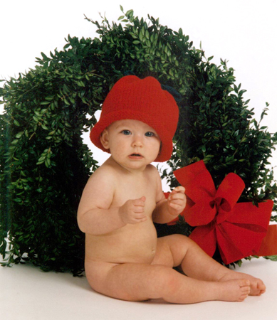 Christmas Wreath Baby