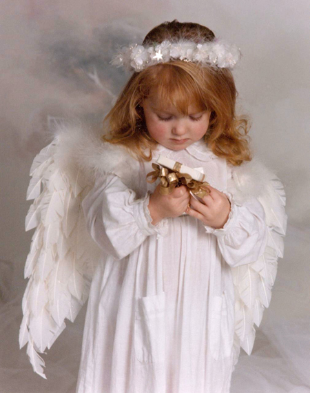 Little Angel with Gift