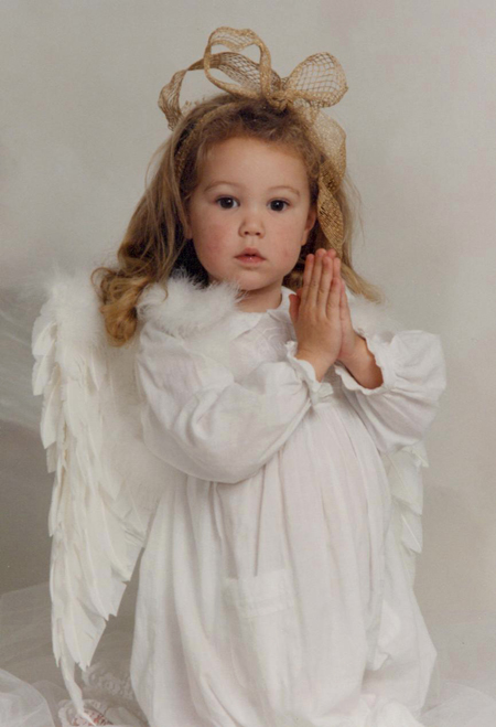 Angel Girl Praying