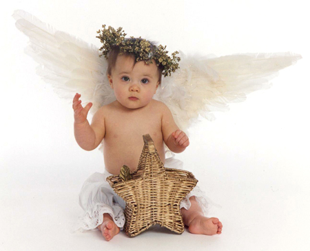 Baby Angel with Star