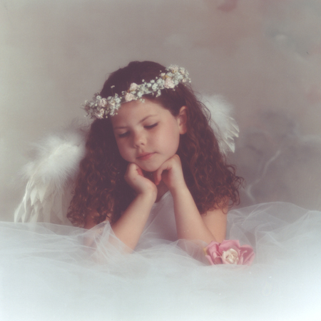 Girl Angel Thinking