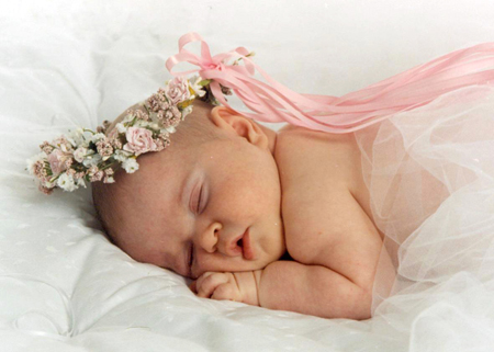 Baby Sleeping Flowers