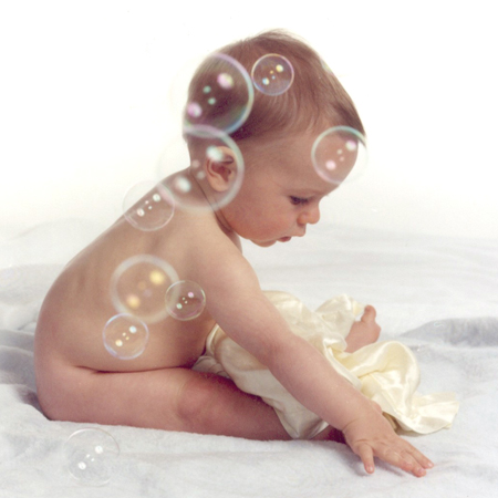 Baby and Bubbles