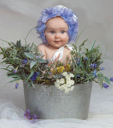 Baby in Tin Pot