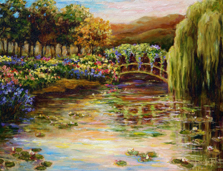 Bridge At Giverny