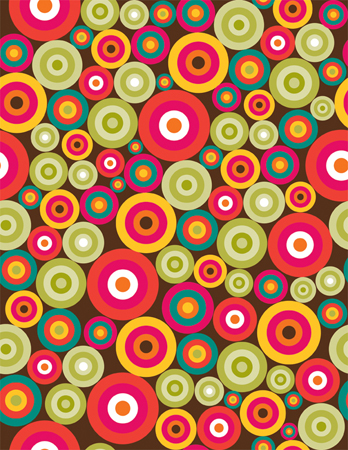 Retro Circle Pattern