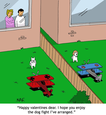 Valentine’s Dog Fight