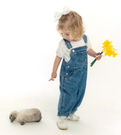 Daffodil Toddler & Easter Bunny