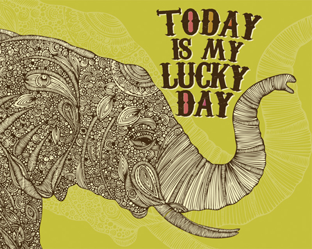 Lucky Day Elephant