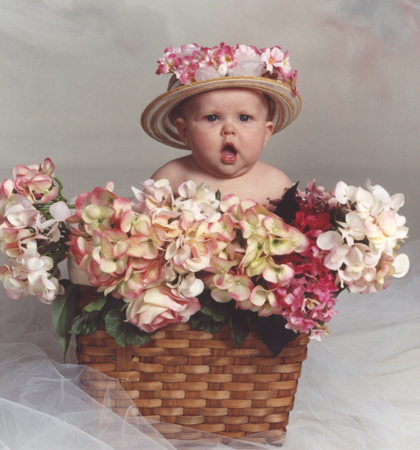 Baby Flower Basket