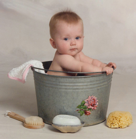 Relaxing in the Bath