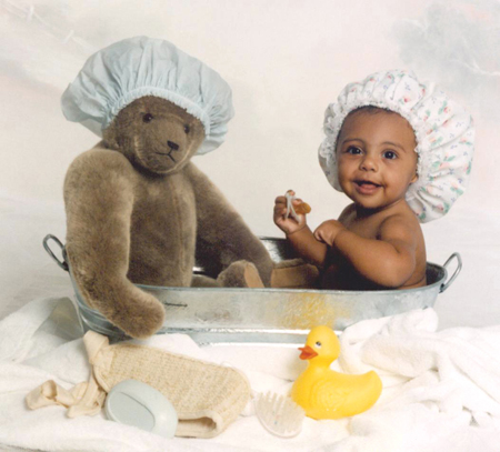 Teddybear Bath