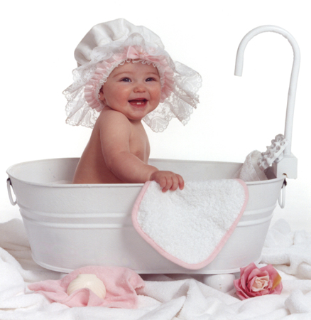 Happy at Bathtime