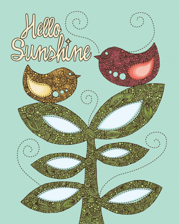 Decorative Hello Sunshine