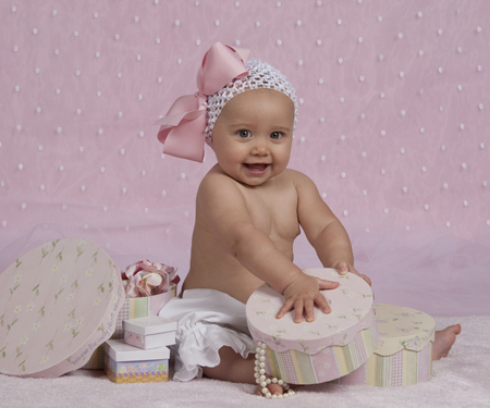 Baby With Presents