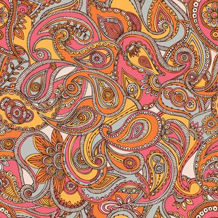 Spring Paisley