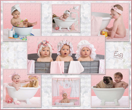 Bathtub Babies Multipic