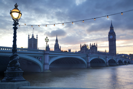 Westminster Bridge at Dusk LDN104