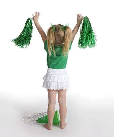 Cheerleader in Green MF5205