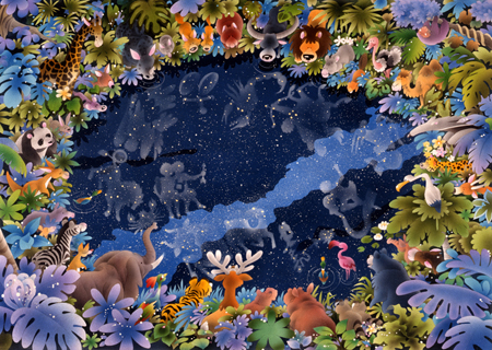 Animals Watch the Constellations