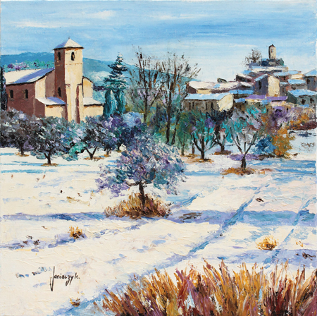 Winter in Lourmarin