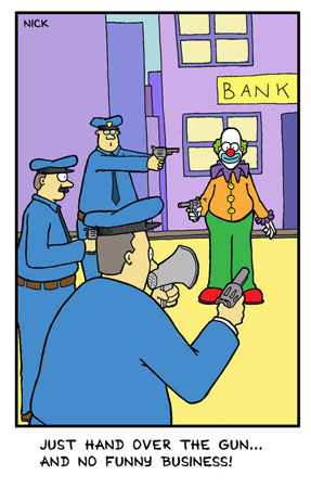 Clown Bank Job