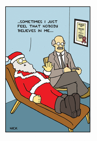 Santa in Therapy