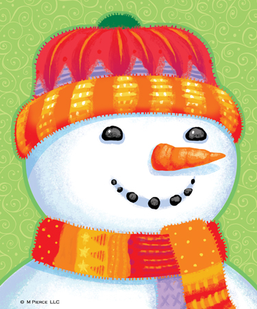 Snowman Portrait