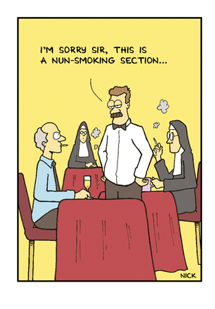 Nun-smoking