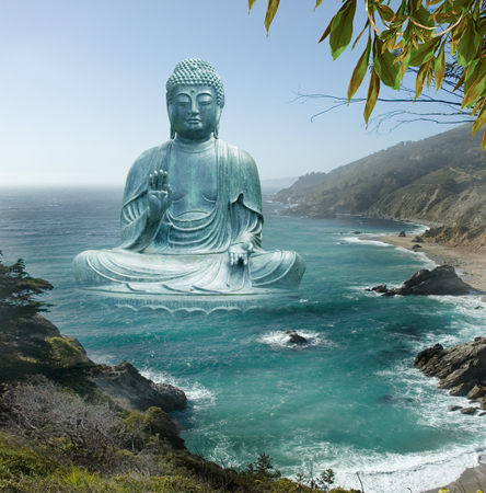 Big Sur Tea Garden Buddha